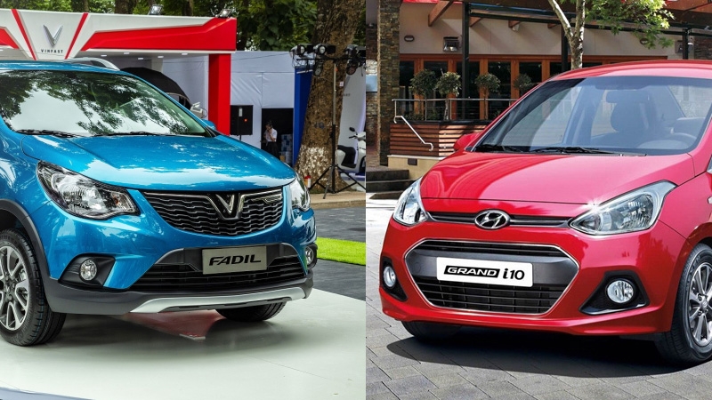 VinFast Fadil đấu Hyundai Grand i10: Kẻ tám lạng người nửa cân