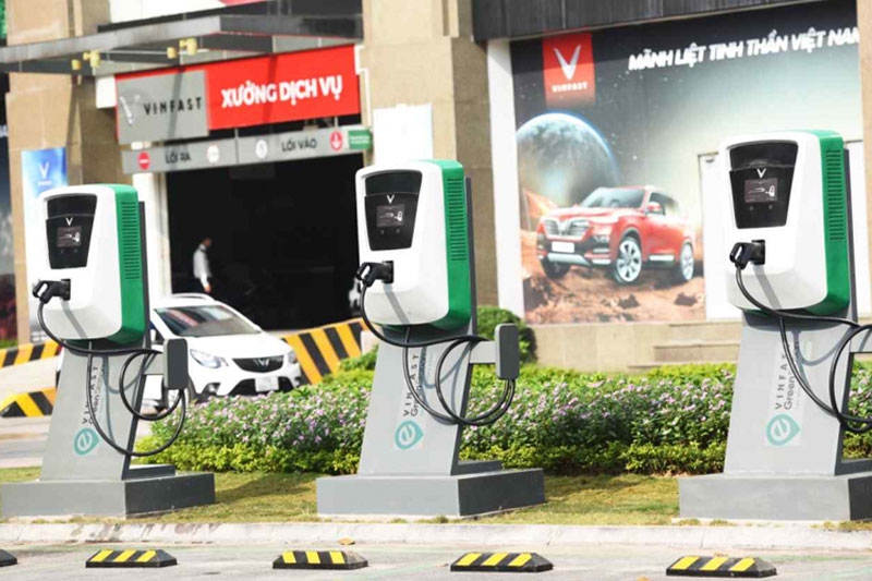 Địa chỉ trạm sạc ô tô điện VinFast tại Long An