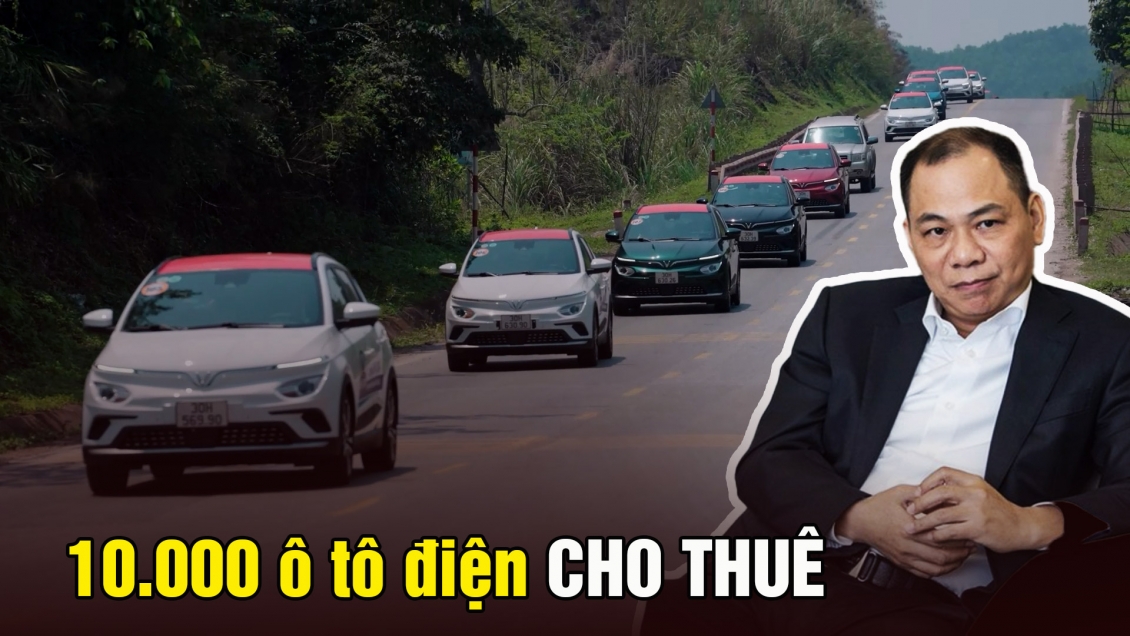 Video: Ông Vượng lập công ty cho thuê xe điện, tư duy khác biệt của tỷ phú