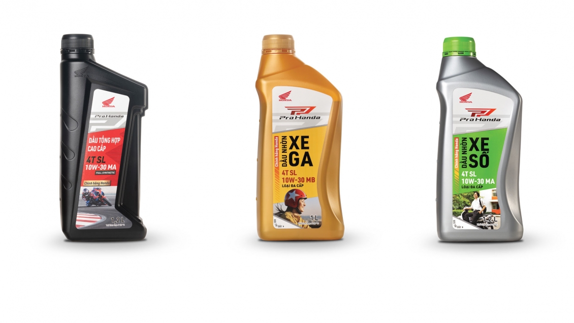 Honda Việt Nam ra mắt thương hiệu dầu nhờn toàn cầu ProHonda