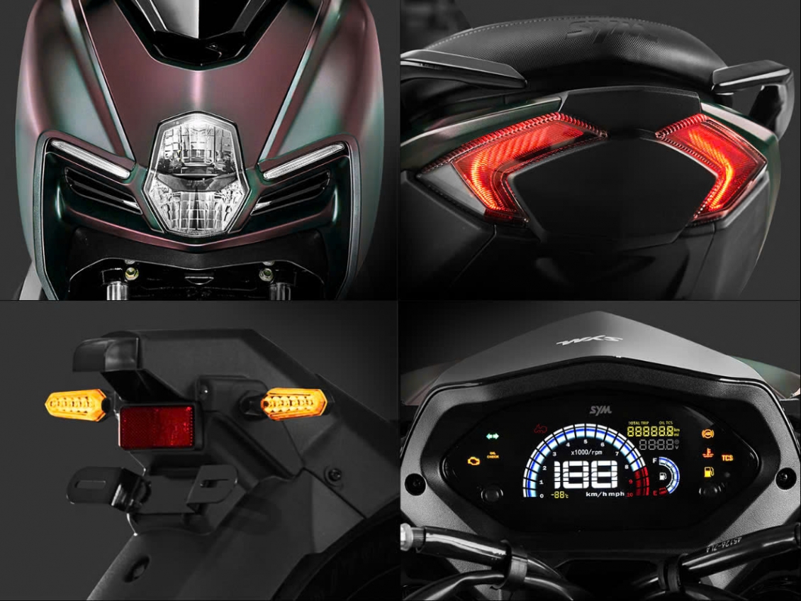 SYM  NAGA 150: Làn gió mới trong phân khúc xe ga thể thao