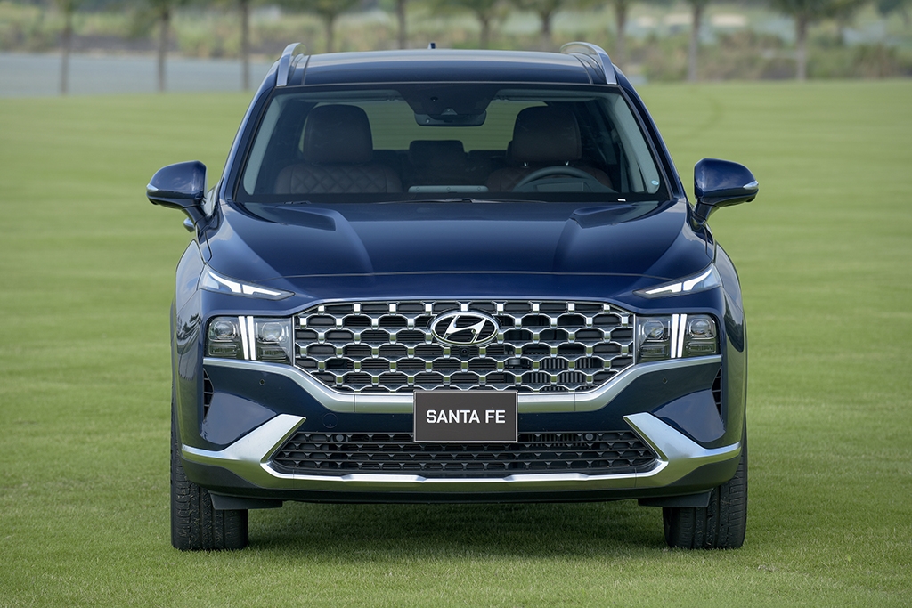 Chùm ảnh chi tiết Hyundai Santa Fe 2021