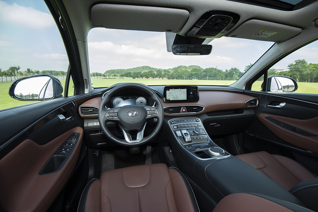 Chùm ảnh chi tiết Hyundai Santa Fe 2021