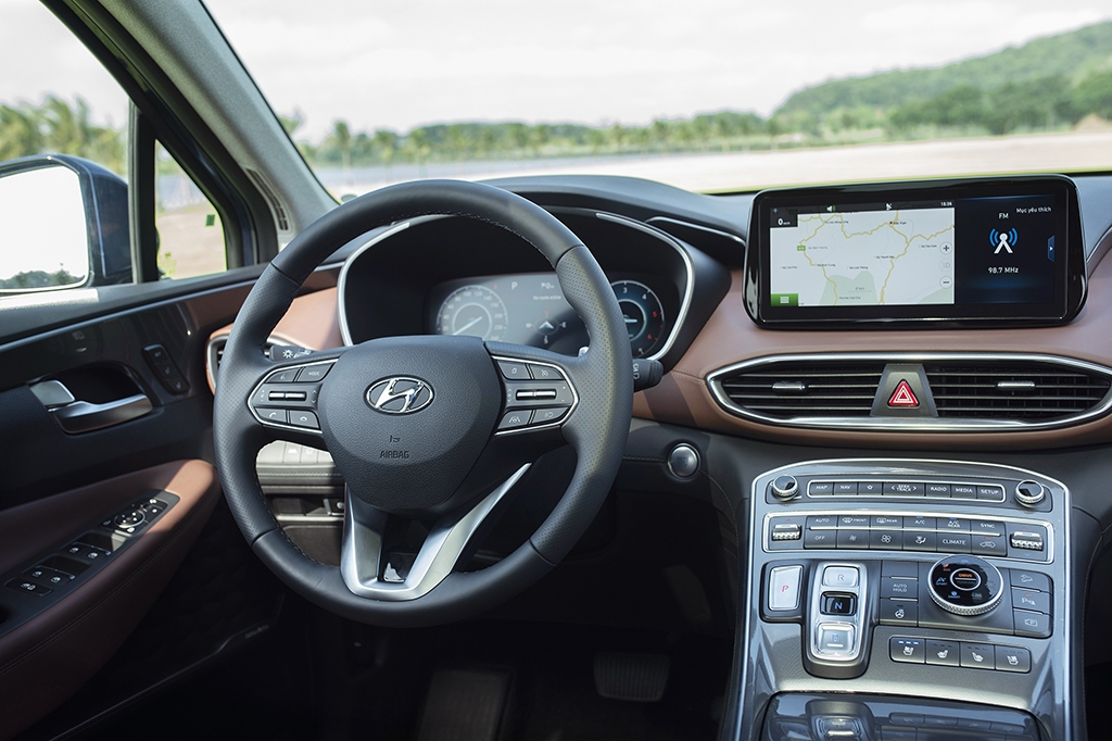 Chùm ảnh chi tiết Hyundai Santa Fe 2021