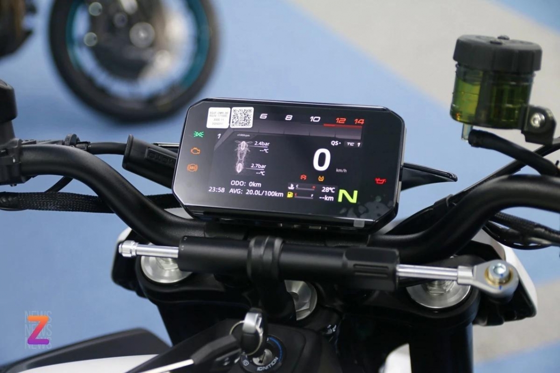 Chi tiết CFMoto 675NK - naked bike từ Trung Quốc, chưa chốt giá bán Chi tiết CFMoto 675NK - naked bike từ Trung Quốc, chưa chốt giá bán