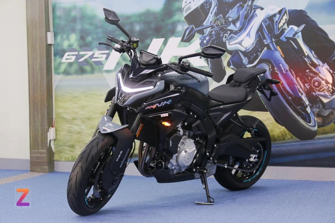 Chi tiết CFMoto 675NK - naked bike từ Trung Quốc, chưa chốt giá bán Chi tiết CFMoto 675NK - naked bike từ Trung Quốc, chưa chốt giá bán