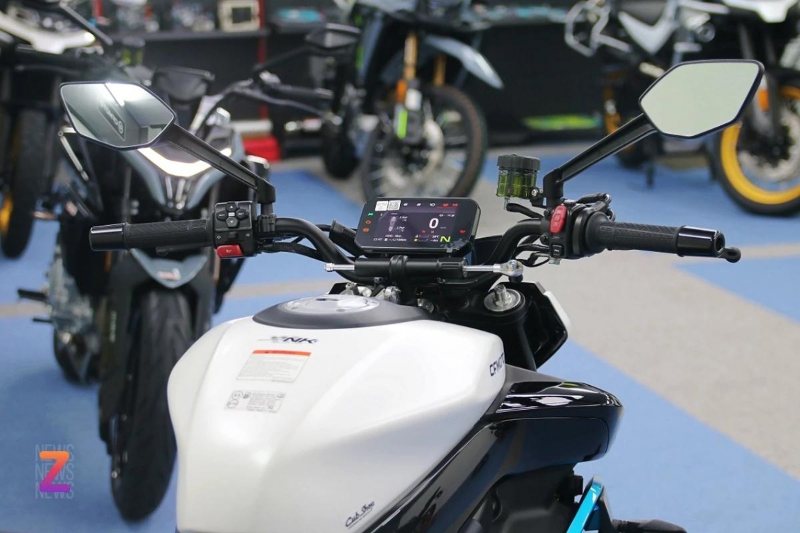 Chi tiết CFMoto 675NK - naked bike từ Trung Quốc, chưa chốt giá bán Chi tiết CFMoto 675NK - naked bike từ Trung Quốc, chưa chốt giá bán