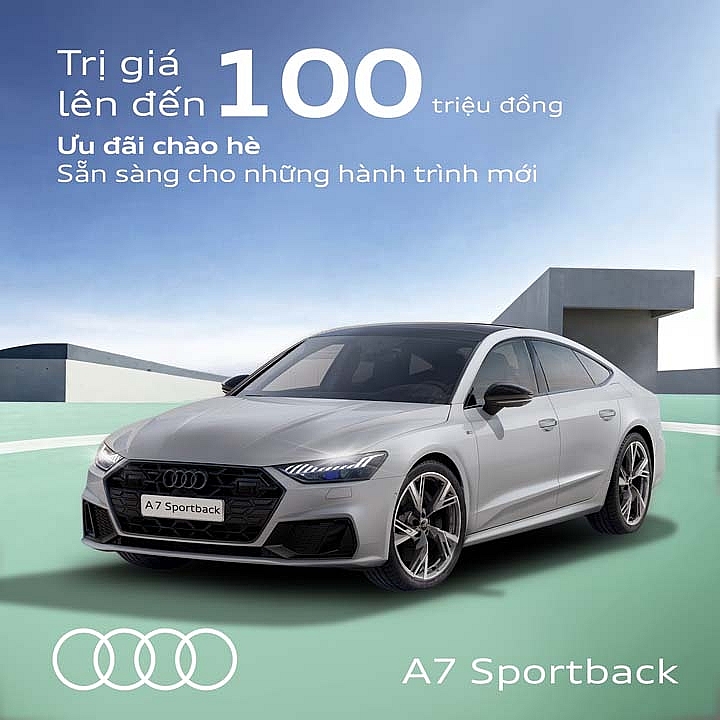 Audi Việt Nam áp dụng ưu đãi chào hè 2026 - sẵn sàng cho những hành trình mới