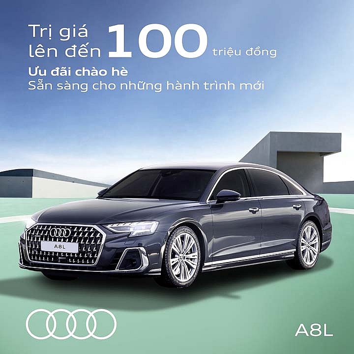 Audi Việt Nam áp dụng ưu đãi chào hè 2026 - sẵn sàng cho những hành trình mới