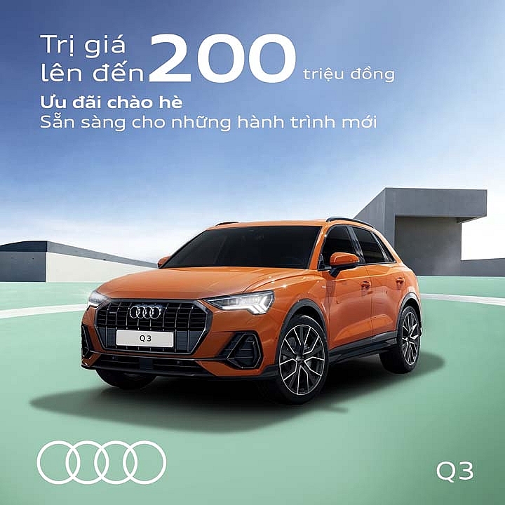 Audi Việt Nam áp dụng ưu đãi chào hè 2026 - sẵn sàng cho những hành trình mới