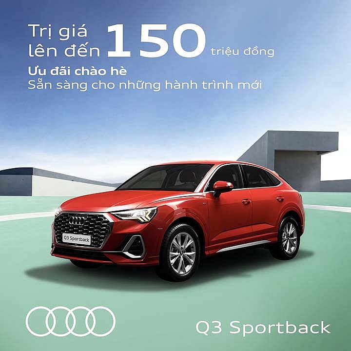 Audi Việt Nam áp dụng ưu đãi chào hè 2026 - sẵn sàng cho những hành trình mới
