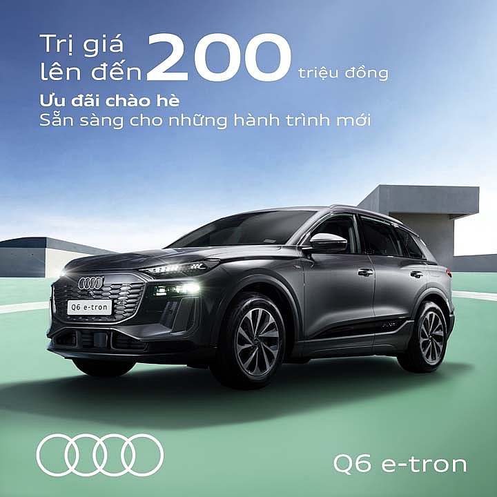 Audi Việt Nam áp dụng ưu đãi chào hè 2026 - sẵn sàng cho những hành trình mới