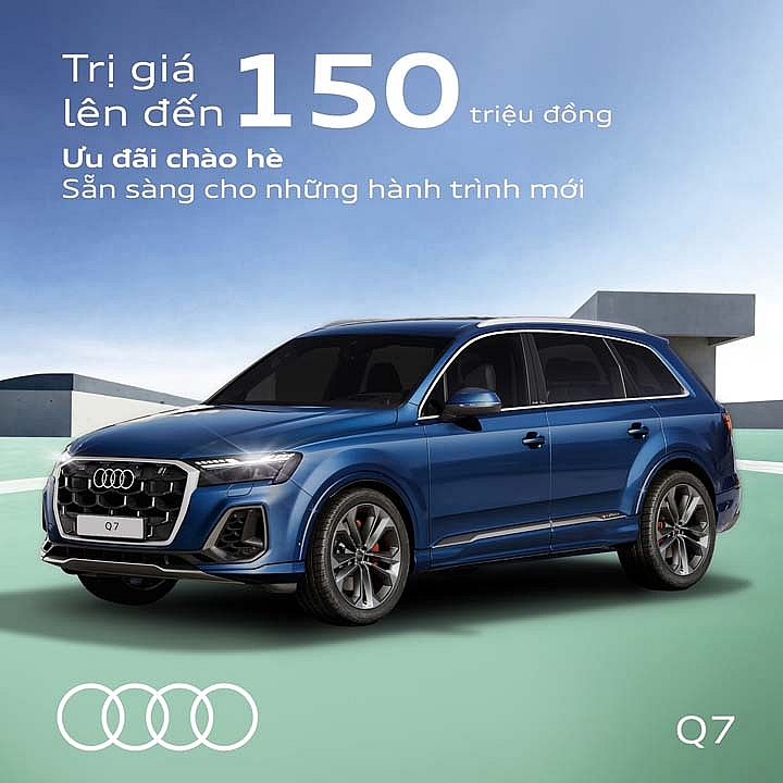 Audi Việt Nam áp dụng ưu đãi chào hè 2026 - sẵn sàng cho những hành trình mới