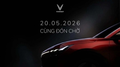 VinFast hé lộ mẫu xe mới, ra mắt ngày 20/5