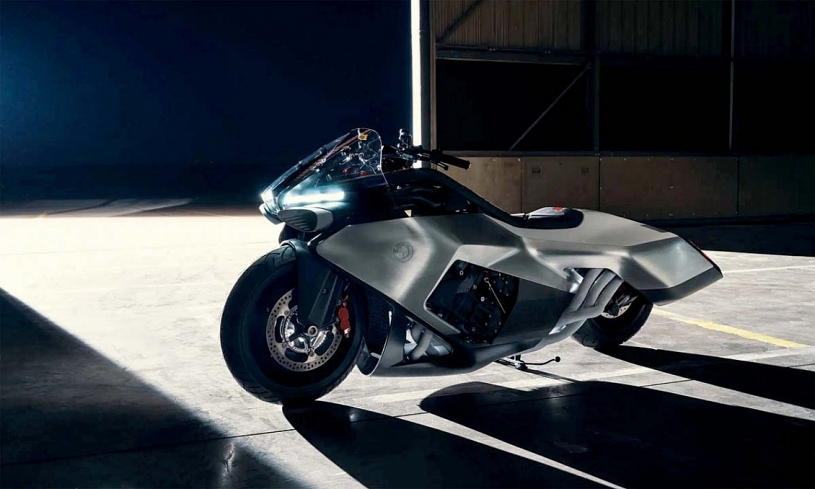 BMW Motorrad Vision K18 Concept: siêu môtô cảm hứng máy bay tàng hình