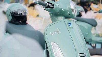 Vespa kỷ niệm 80 năm, ra mắt phiên bản đặc biệt tại Việt Nam