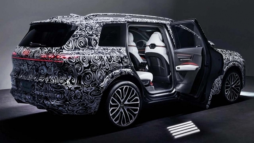 Nội thất siêu sang trên xe Audi Q9