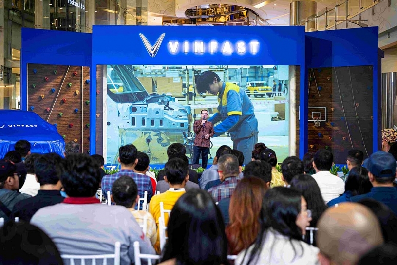 VinFast xuất xưởng VF MPV 7 tại Indonesia, tăng tốc nội địa hóa sản xuất