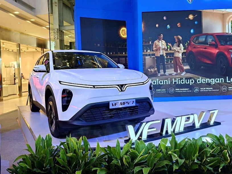 VinFast xuất xưởng VF MPV 7 tại Indonesia, tăng tốc nội địa hóa sản xuất