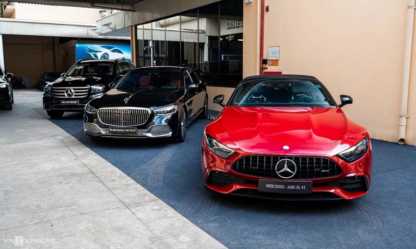 Bộ sưu tập xe Mercedes kỷ niệm sinh nhật 140 năm