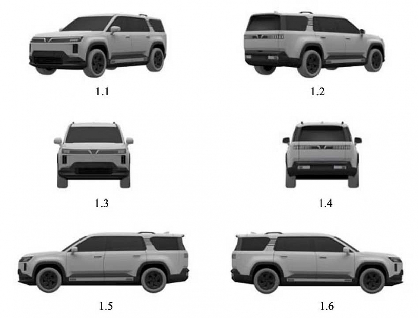 Hé lộ loạt SUV mới lạ của VinFast vừa đăng ký tại Việt Nam