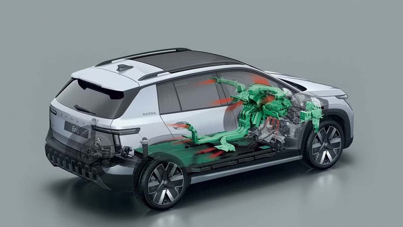 Cận cảnh xe điện giá rẻ mới của Skoda