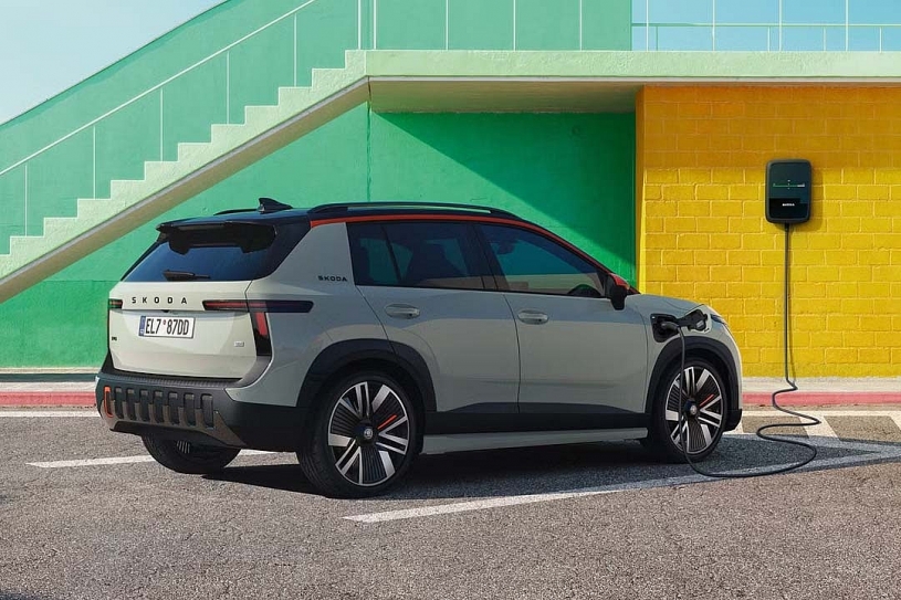 Cận cảnh xe điện giá rẻ mới của Skoda