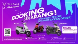 VinFast tăng tốc tại Indonesia, chính thức nhận cọc 3 mẫu xe máy điện đổi pin