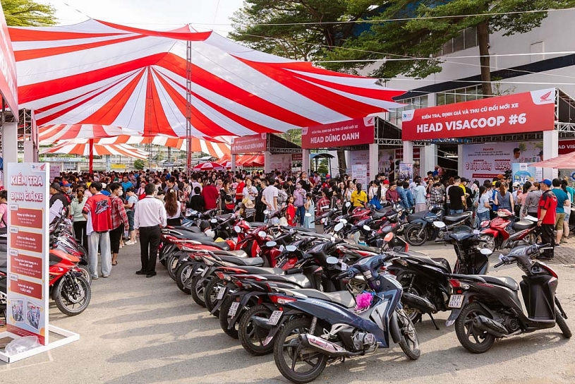 Ngày hội Thu xe cũ - Đổi xe mới của Honda Việt Nam tại TP.HCM và những con số ấn tượng