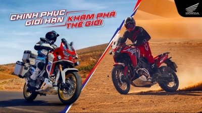 Honda Việt Nam ra mắt Africa Twin 2026 với diện mạo mới, giá từ 541 triệu đồng