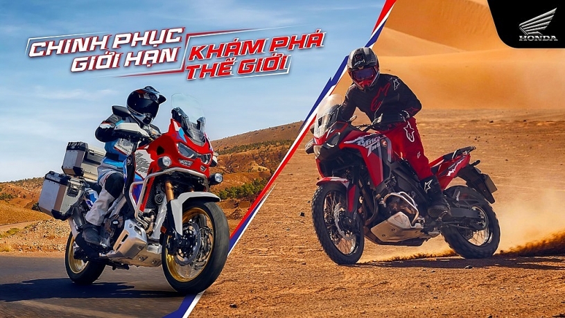 Honda Việt Nam ra mắt Africa Twin 2026 với diện mạo mới, giá từ 541 triệu đồng