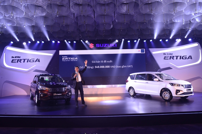 suzuki ertiga 2019 gia tu 499 trieu chay hang
