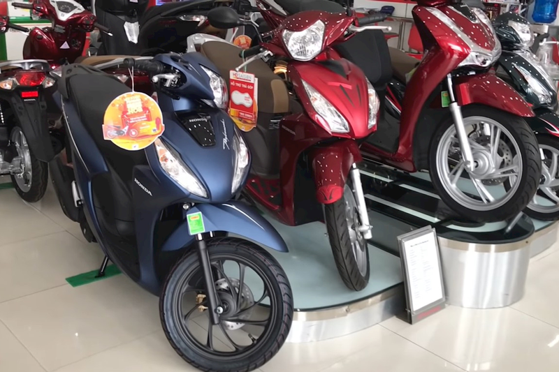 Xe của chị em Honda Vision 2021 Giá rẻ hút khách nhất thị trường Việt