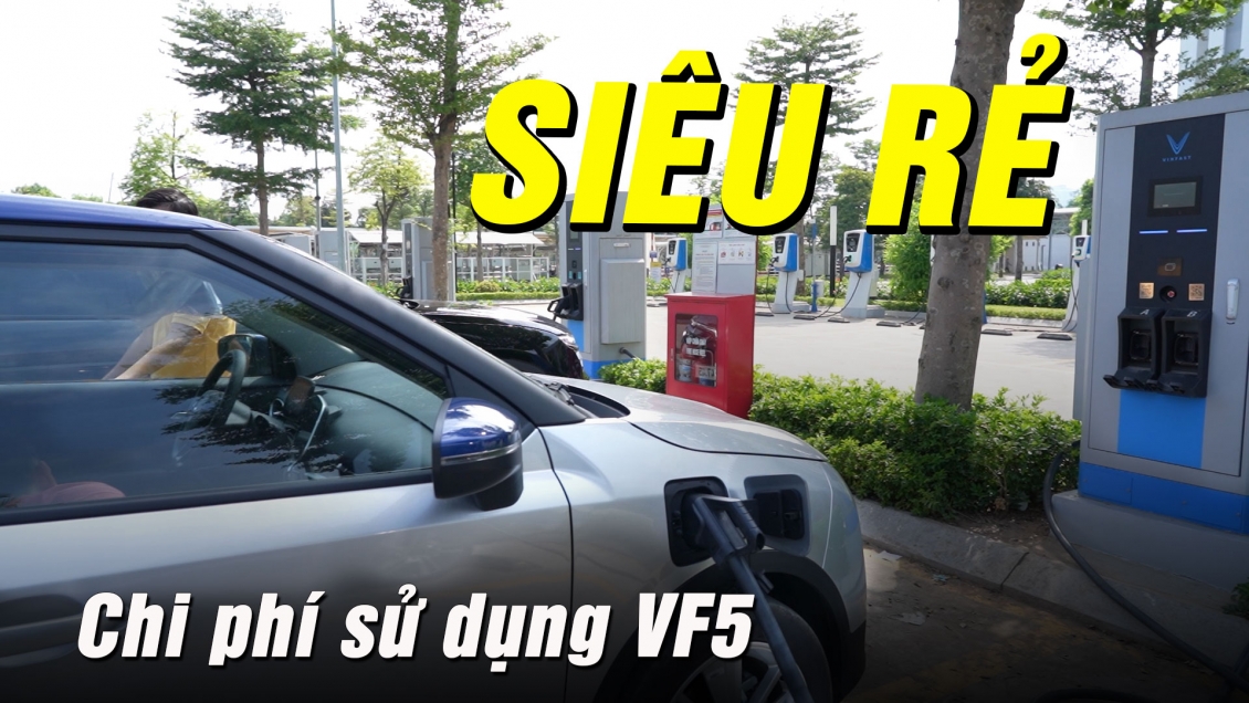 Video VinFast VF5 sạc mất bao lâu, chi phí thế nào?