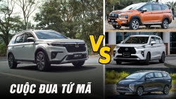 Video so sánh Honda BR-V 2023 với Mitsubishi Xpader, Toyota Veloz, Hyundai Stargazer