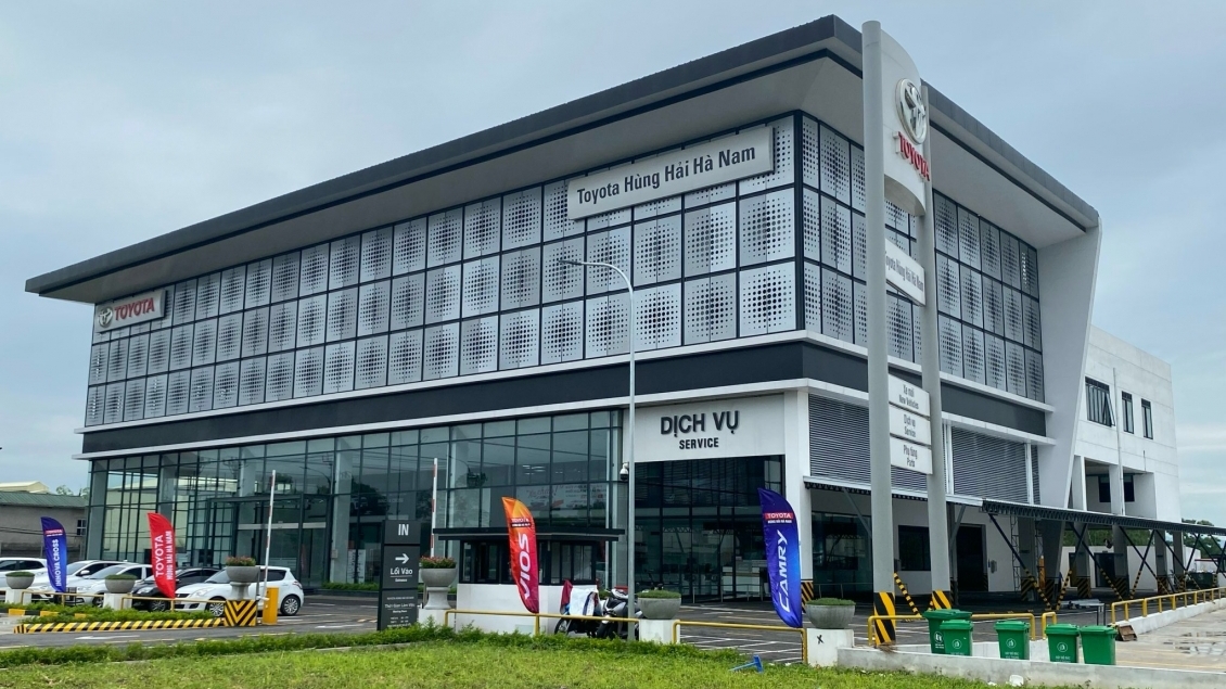 toyota viet nam ra mat dai ly moi tai ha nam