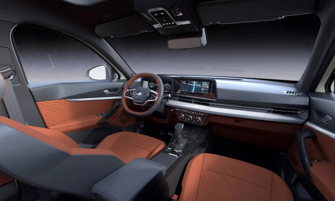 Lada Azimut - SUV mới của hãng xe Nga lộ diện Lada Azimut - SUV mới của hãng xe Nga lộ diện