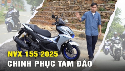Video: Đánh giá Yamaha NVX 155 2025 qua hành trình Hà Nội - Tam Đảo