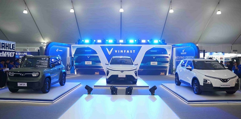 VinFast gây chú ý tại triển lãm ô tô lớn nhất Philippines