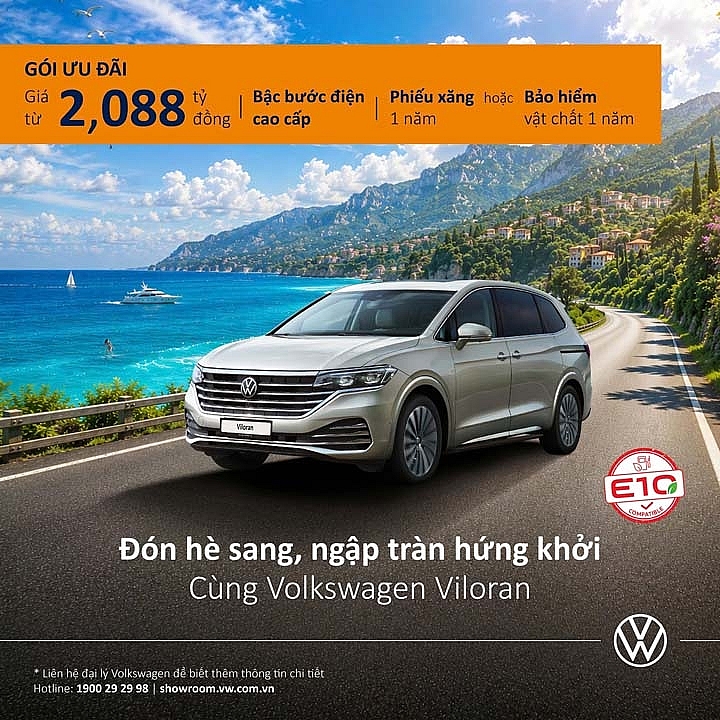 Volkswagen Việt Nam đẩy mạnh ưu đãi, hậu mãi và hỗ trợ E10