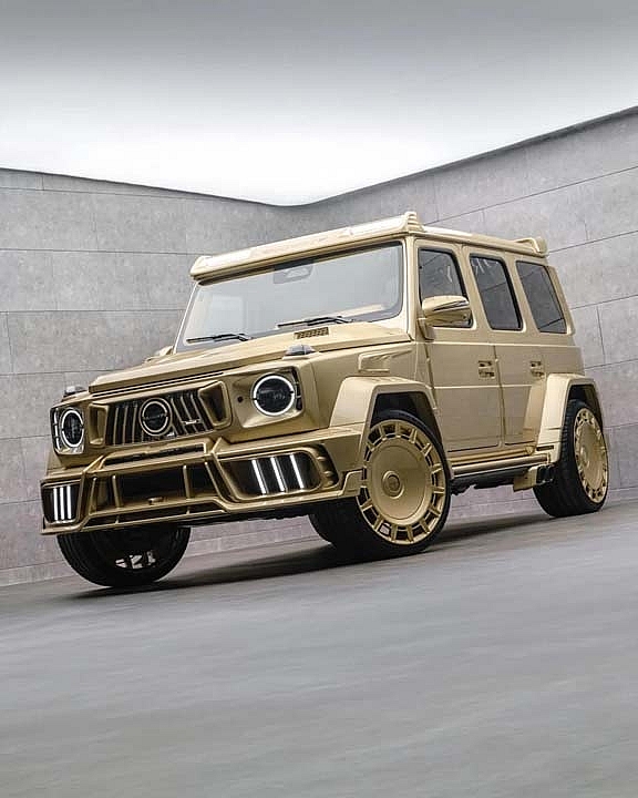 Ngắm bản độ Mansory Mercedes-AMG G63 dát vàng kiểu Dubai, công suất 820 mã lực