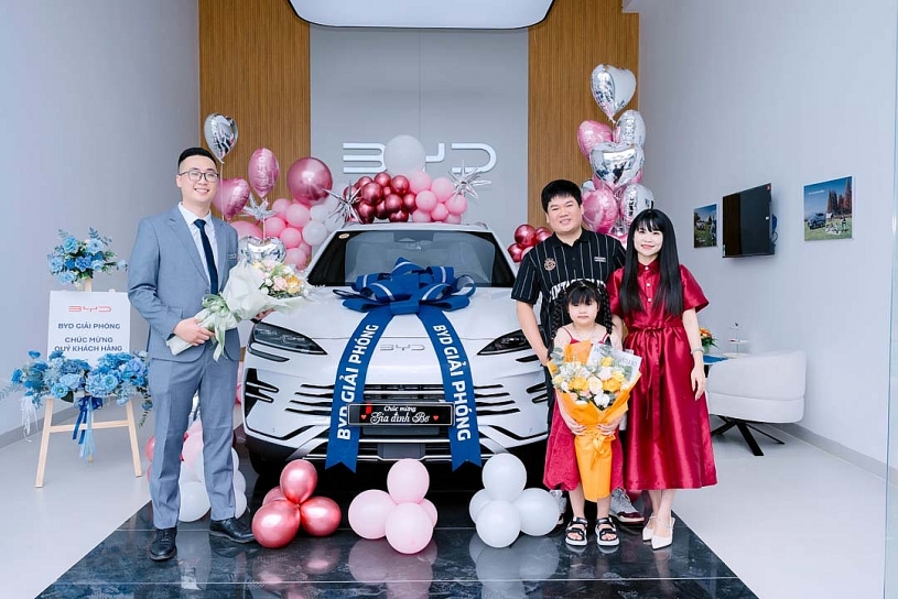 BYD Việt Nam khai trương thêm hai showroom mới tại Hà Nội và Đà Lạt