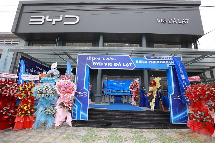 BYD Việt Nam khai trương thêm hai showroom mới tại Hà Nội và Đà Lạt