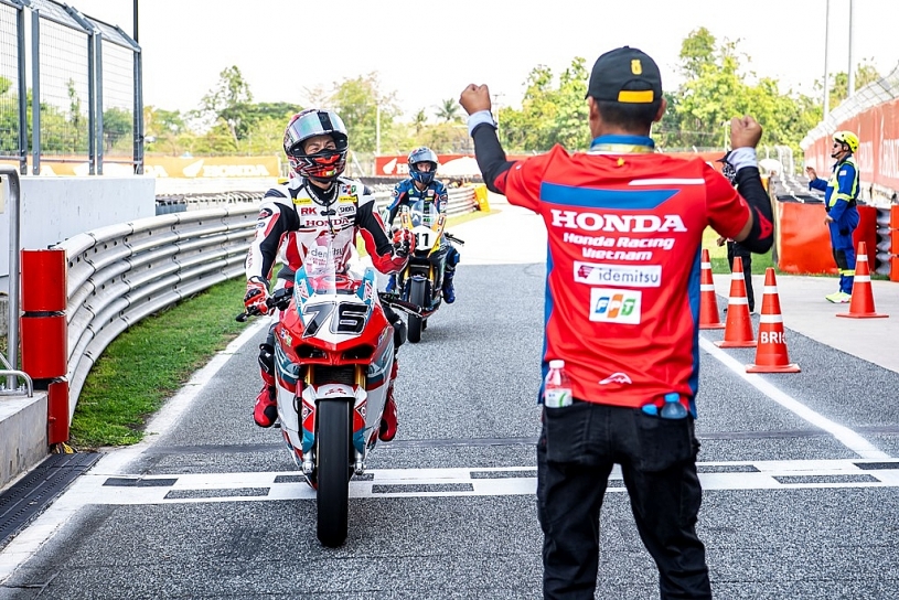 Honda Racing Vietnam tiếp tục được FPT đồng hành tại ARRC và AJRC 2026 Honda Racing Vietnam tiếp tục được FPT đồng hành tại ARRC và AJRC 2026