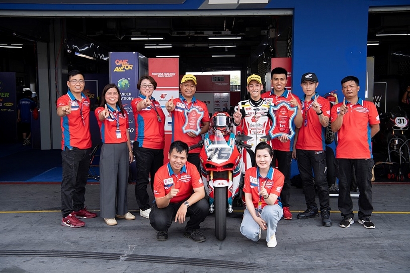 Honda Racing Vietnam tiếp tục được FPT đồng hành tại ARRC và AJRC 2026 Honda Racing Vietnam tiếp tục được FPT đồng hành tại ARRC và AJRC 2026