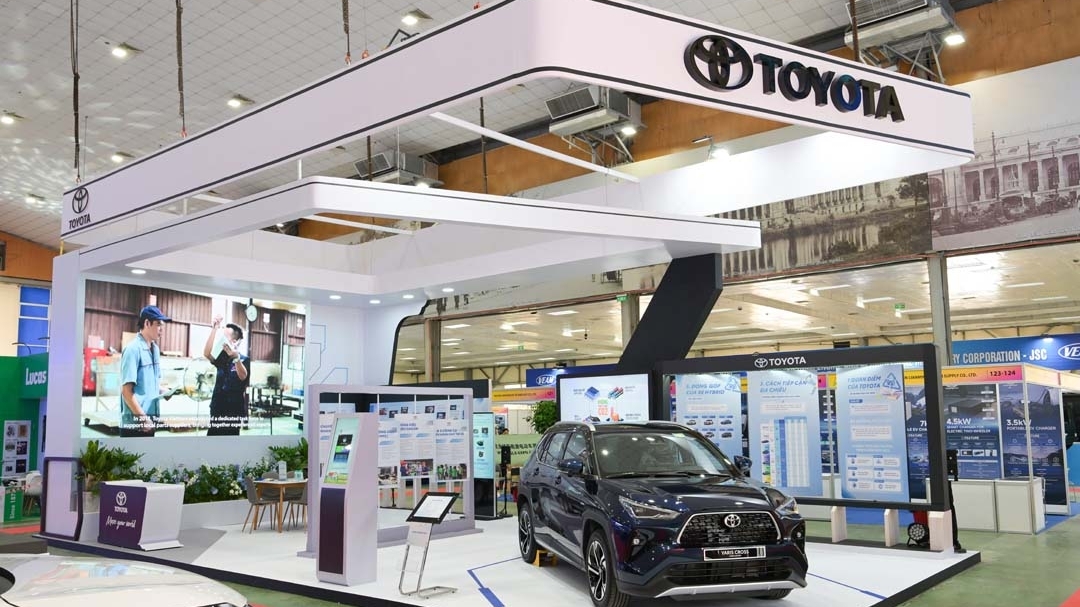 Toyota Việt Nam tiếp tục thúc đẩy nội địa hóa và công nghệ xanh tại VIMEXPO 2026