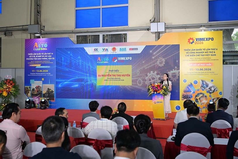 Toyota Việt Nam tiếp tục thúc đẩy nội địa hóa và công nghệ xanh tại VIMEXPO 2026