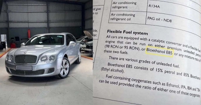 Xe siêu sang Bentley đời 2011 dùng xăng E85