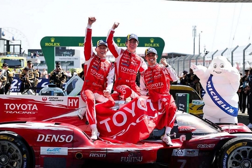 Toyota giành chiến thắng lịch sử tại Le Mans 2026, chấm dứt 4 năm chờ đợi