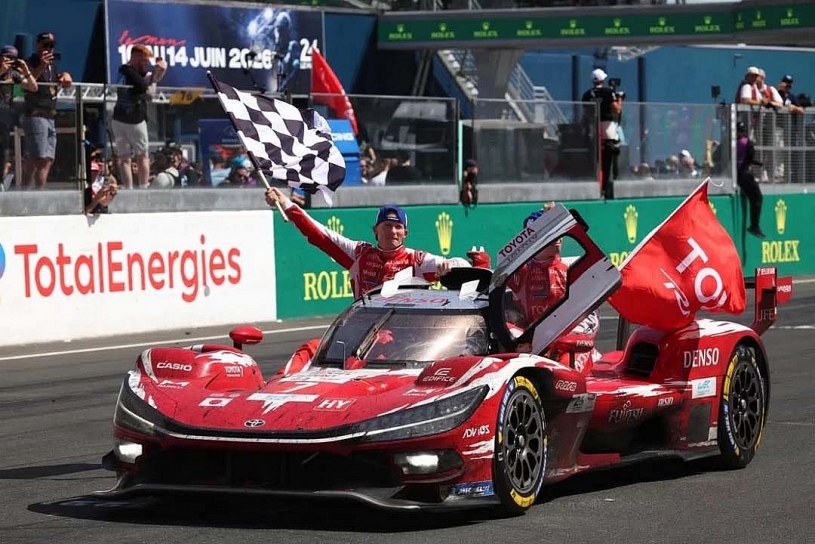 Toyota giành chiến thắng lịch sử tại Le Mans 2026, chấm dứt 4 năm chờ đợi